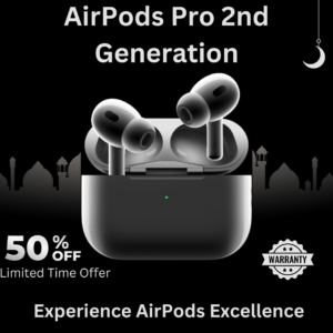 AirPods Pro (2nd Generation) Wireless Ear Buds with USB-C Charging.