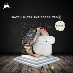 Digital Watch Ultra 2 & Airpods Pro 2nd generation